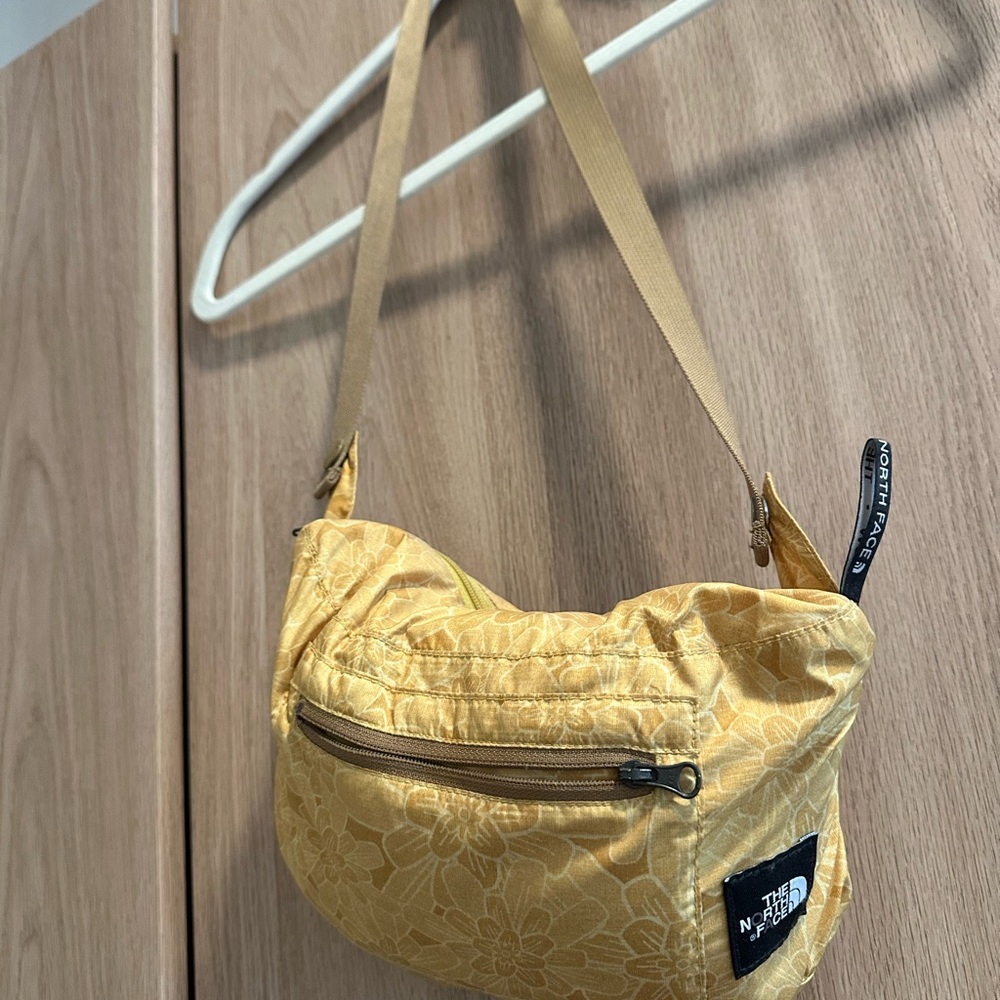 The North Face Yellow Floral Utility Jacket